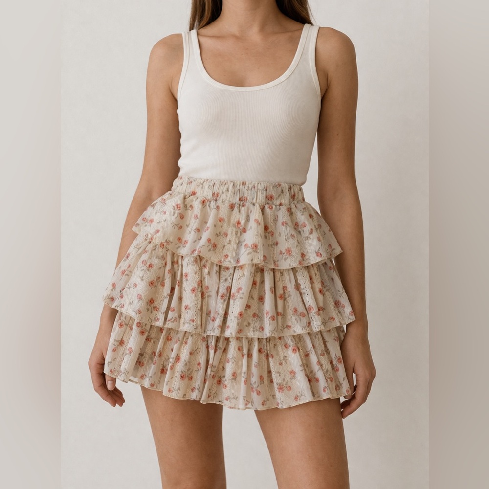 Floral skirt size XSmall